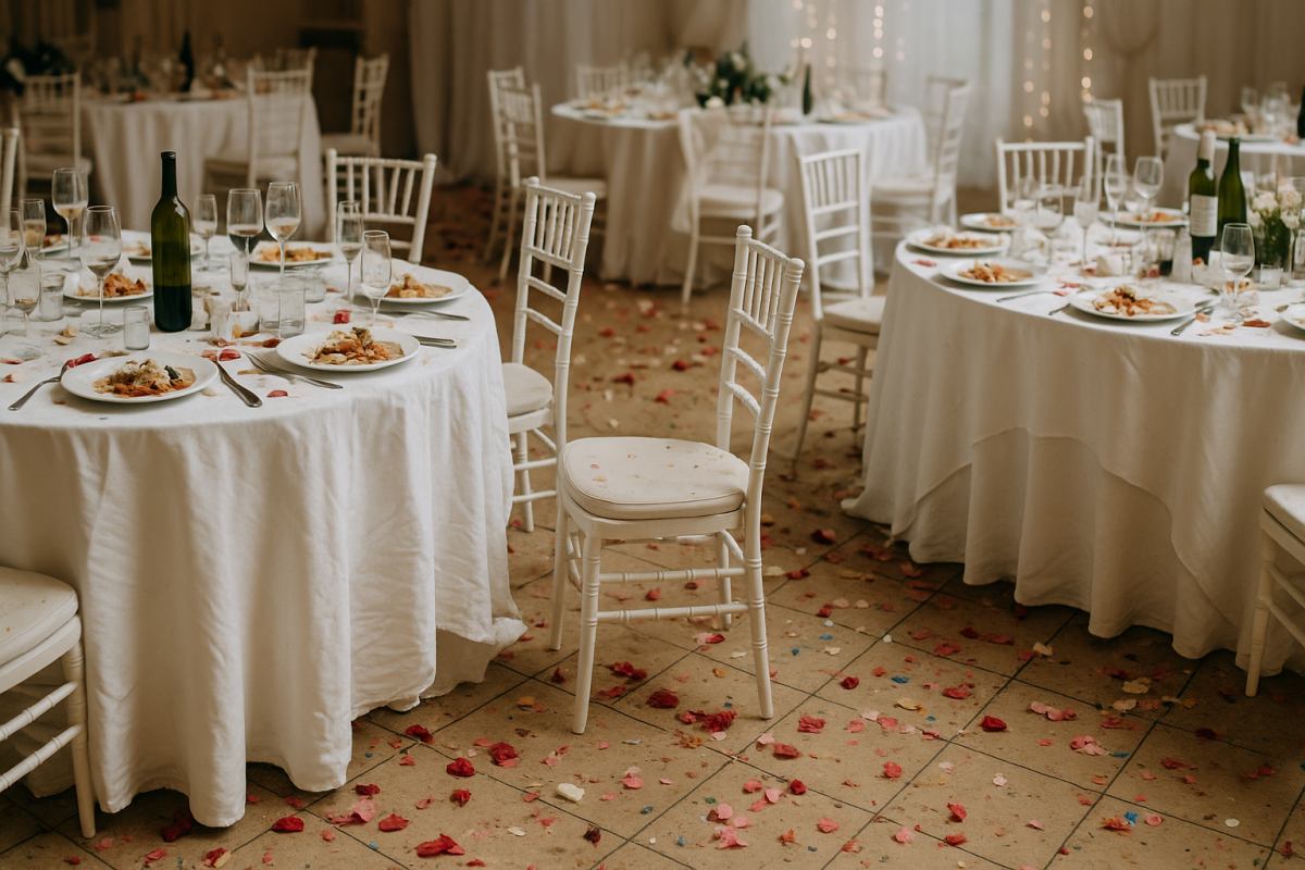 Nettoyage après soirée et mariage à Bordeaux