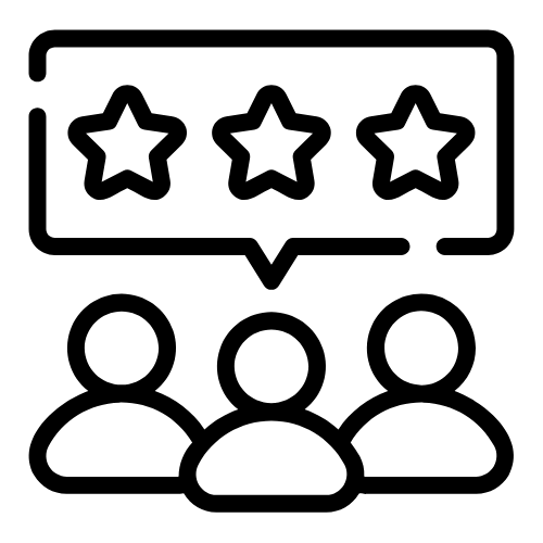 Icon satisfaction client